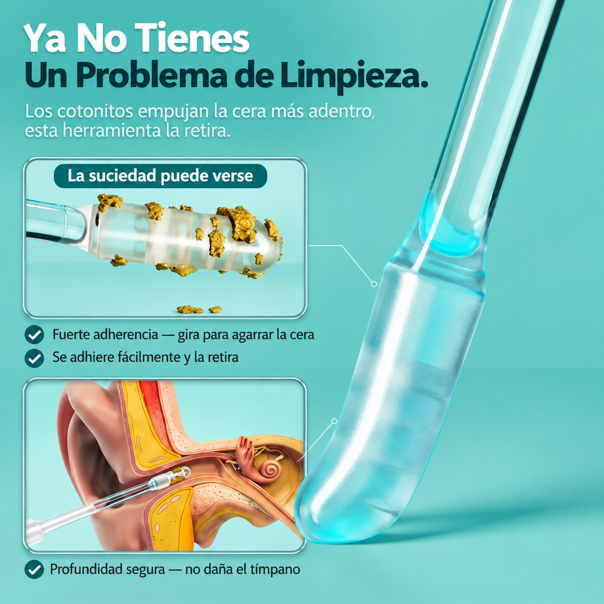 AuriClean™ Removedor de Cerumen