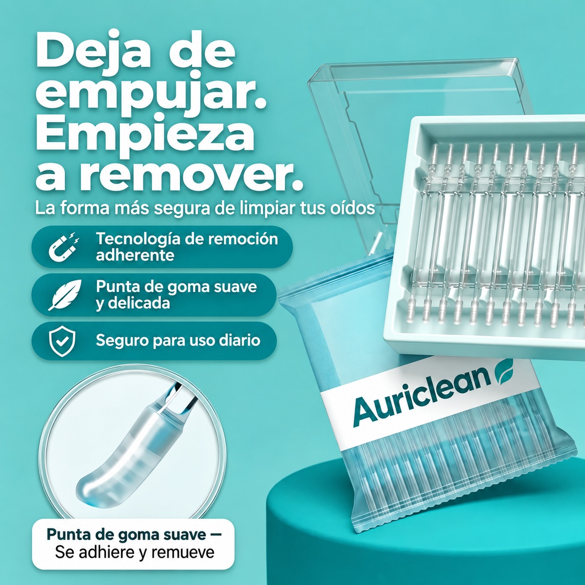 AuriClean™ Removedor de Cerumen